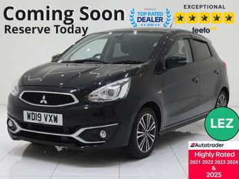 MITSUBISHI MIRAGE 1.2 4 Hatchback 5dr Petrol CVT Euro 6 (s/s) (79 ps)