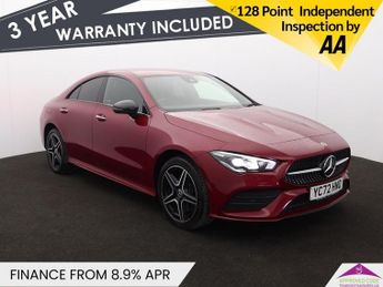 Mercedes CLA 1.3 CLA250e 15.6kWh AMG Line (Premium) Coupe 4dr Petrol Plug-in 