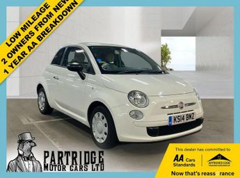 FIAT 500 1.2 Pop Hatchback 3dr Petrol Manual Euro 6 (s/s) (69 bhp)