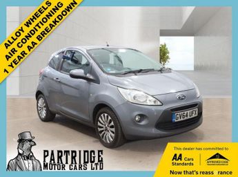 Ford Ka 1.2 Zetec Hatchback 3dr Petrol Manual Euro 5 (s/s) (69 ps)