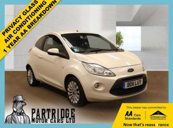 Ford Ka 1.2 Zetec Hatchback 3dr Petrol Manual Euro 5 (s/s) (69 ps)