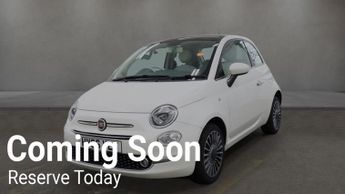 Fiat 500 1.2 Lounge Hatchback 3dr Petrol Manual Euro 6 (s/s) (69 bhp)