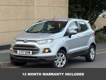 Ford EcoSport 1.0T EcoBoost Zetec SUV 5dr Petrol Manual 2WD Euro 6 (s/s) (125 