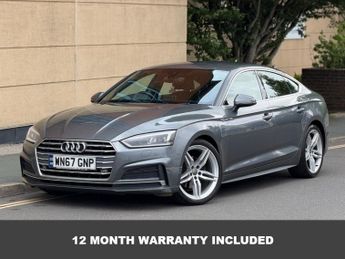 Audi A5 2.0 TDI S line Sportback 5dr Diesel S Tronic Euro 6 (s/s) (150 p