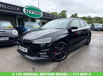Skoda Fabia 1.5L 130 5d  AUTO  174 BHP