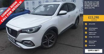 MG MG HS 1.5 T-GDI Exclusive SUV 5dr Petrol DCT Euro 6 (s/s) (162 ps)