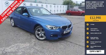 BMW 320 2.0 320d M Sport Saloon 4dr Diesel Manual Euro 6 (s/s) (190 ps)