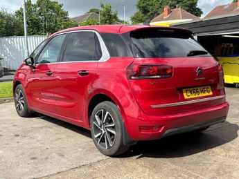 CITROEN C4 PICASSO 1.6 BlueHDi Flair MPV 5 Door Diesel Automatic Red EAT6 Euro 6 Lo