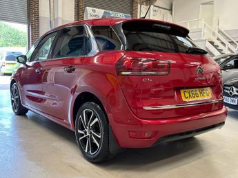 CITROEN C4 PICASSO 1.6 BlueHDi Flair MPV 5 Door Diesel Automatic Red EAT6 Euro 6 Lo