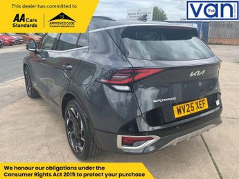 KIA SPORTAGE 1.6 T-GDi MHEV GT-Line SUV 5dr Petrol Hybrid DCT Euro 6 (s/s) (1