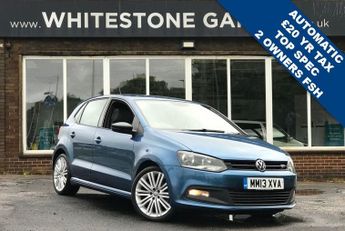 Volkswagen Polo 1.4 TSI BlueMotion Tech ACT BlueGT Hatchback 5dr Petrol DSG Euro