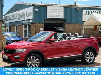 Volkswagen T-Roc 1.5 TSI EVO Design Cabriolet Kings Red Vienna Leather Petrol DSG