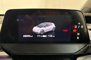 VOLKSWAGEN ID.3 Pro 58kWh Family Hatchback 5dr Electric Auto (145 ps) Front / Re
