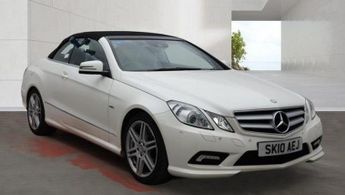 Mercedes E Class 3.0 E350 CDI V6 BlueEfficiency Sport Cabriolet 2dr Diesel G-Tron