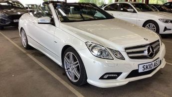 MERCEDES-BENZ E-CLASS 3.0 E350 CDI V6 BlueEfficiency Sport Cabriolet 2dr Diesel G-Tron