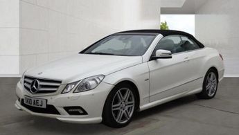 MERCEDES-BENZ E-CLASS 3.0 E350 CDI V6 BlueEfficiency Sport Cabriolet 2dr Diesel G-Tron