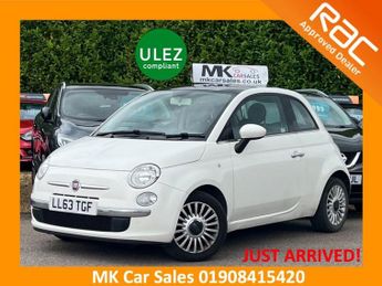 Fiat 500 1.2 Lounge Hatchback 3dr Petrol Manual Euro 6 (s/s) (69 bhp)