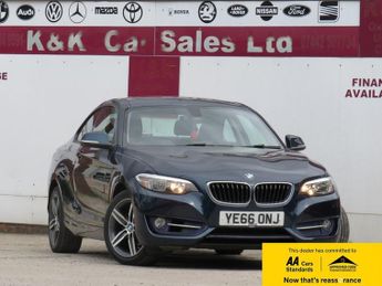 BMW 218 1.5 218i Sport Coupe 2dr Petrol Auto Euro 6 (s/s) (136 ps)
