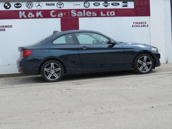 BMW 2 SERIES 1.5 218i Sport Coupe 2dr Petrol Auto Euro 6 (s/s) (136 ps)