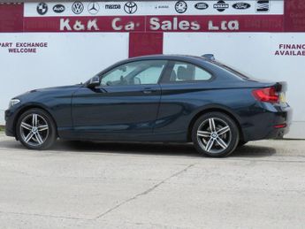 BMW 2 SERIES 1.5 218i Sport Coupe 2dr Petrol Auto Euro 6 (s/s) (136 ps)