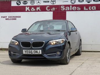 BMW 2 SERIES 1.5 218i Sport Coupe 2dr Petrol Auto Euro 6 (s/s) (136 ps)