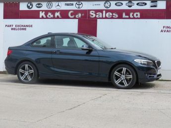 BMW 2 SERIES 1.5 218i Sport Coupe 2dr Petrol Auto Euro 6 (s/s) (136 ps)