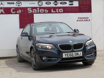 BMW 2 SERIES 1.5 218i Sport Coupe 2dr Petrol Auto Euro 6 (s/s) (136 ps)