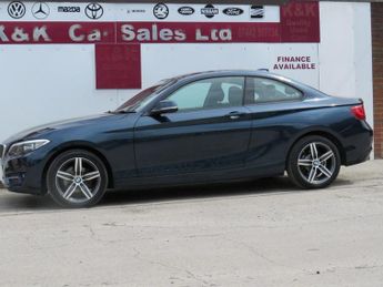 BMW 2 SERIES 1.5 218i Sport Coupe 2dr Petrol Auto Euro 6 (s/s) (136 ps)