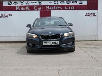 BMW 2 SERIES 1.5 218i Sport Coupe 2dr Petrol Auto Euro 6 (s/s) (136 ps)