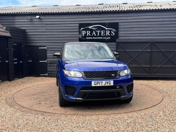 LAND ROVER RANGE ROVER SPORT 5.0 V8 SVR SUV 5dr Petrol Auto 4WD Euro 6 (s/s) (550 ps)