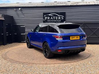 LAND ROVER RANGE ROVER SPORT 5.0 V8 SVR SUV 5dr Petrol Auto 4WD Euro 6 (s/s) (550 ps)
