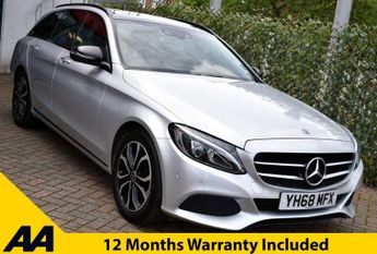 Mercedes C Class C200 SPORT PREMIUM ESTATE 9G-TRONIC AUTO 181 BHP (EURO 6)