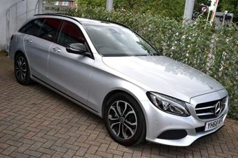 MERCEDES-BENZ C-CLASS C200 SPORT PREMIUM ESTATE 9G-TRONIC AUTO 181 BHP (EURO 6)