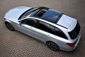 MERCEDES-BENZ C-CLASS C200 SPORT PREMIUM ESTATE 9G-TRONIC AUTO 181 BHP (EURO 6)