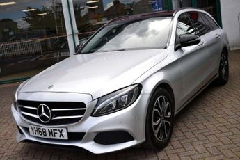 MERCEDES-BENZ C-CLASS C200 SPORT PREMIUM ESTATE 9G-TRONIC AUTO 181 BHP (EURO 6)