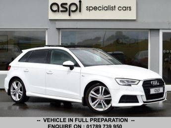 Audi A3 1.5 TFSI CoD S line Sportback 5dr Petrol S Tronic Euro 6 (s/s) (