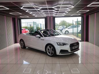 AUDI A5 CABRIOLET 2.0 TFSI S line Convertible 2dr Petrol S Tronic Euro 6 (s/s) (19