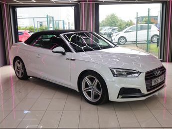 AUDI A5 CABRIOLET 2.0 TFSI S line Convertible 2dr Petrol S Tronic Euro 6 (s/s) (19