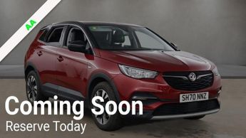 Vauxhall Grandland 1.2 Turbo SRi Nav SUV 5dr Petrol Auto Euro 6 (s/s) (130 ps)