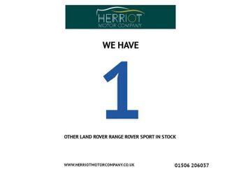 LAND ROVER RANGE ROVER SPORT 3.0 SD V6 HSE Dynamic SUV 5dr Diesel Auto 4WD Euro 6 (s/s) (306 