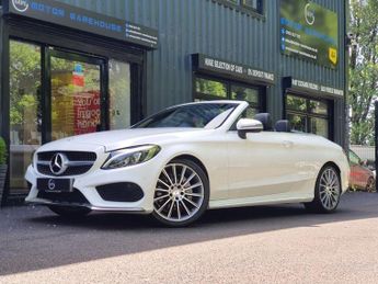 Mercedes C Class 2.1 C220d AMG Line Cabriolet 2dr Diesel G-Tronic+ Euro 6 (s/s) (