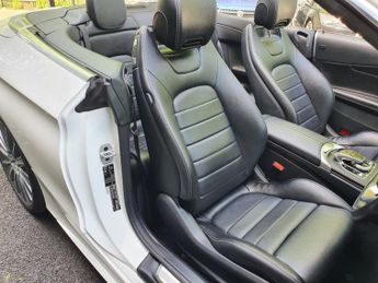 MERCEDES-BENZ C-CLASS 2.1 C220d AMG Line Cabriolet 2dr Diesel G-Tronic+ Euro 6 (s/s) (