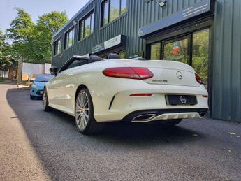 MERCEDES-BENZ C-CLASS 2.1 C220d AMG Line Cabriolet 2dr Diesel G-Tronic+ Euro 6 (s/s) (