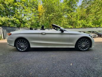 MERCEDES-BENZ C-CLASS 2.1 C220d AMG Line Cabriolet 2dr Diesel G-Tronic+ Euro 6 (s/s) (