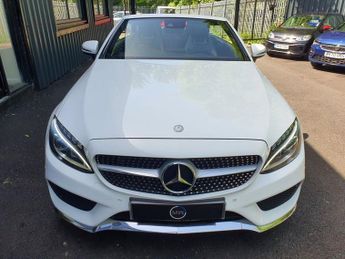 MERCEDES-BENZ C-CLASS 2.1 C220d AMG Line Cabriolet 2dr Diesel G-Tronic+ Euro 6 (s/s) (