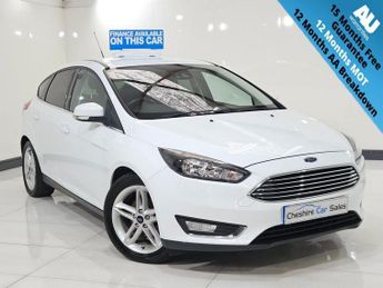 Ford Focus 1.6 TDCi Titanium Hatchback 5dr Diesel Manual Euro 5 (s/s) (115 