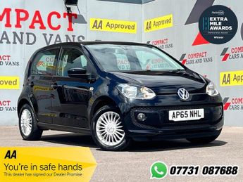 Volkswagen Up 1.0 High up! Hatchback 5dr Petrol Manual Euro 6 (75 ps)