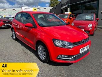 Volkswagen Polo 1.2 TSI BlueMotion Tech SE Hatchback 3dr Petrol Manual Euro 6 (s
