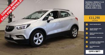 Vauxhall Mokka 1.4i Turbo ecoTEC Elite Nav SUV 5dr Petrol Manual Euro 6 (s/s) (