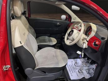 FIAT 500 1.2 Lounge Hatchback 3dr Petrol Manual Euro 6 (s/s) (69 bhp)